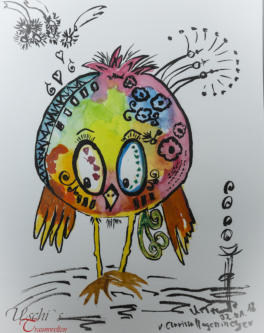 Aquarell 24 x 30 cm - Originalzeichnung C. Hagenmeyer